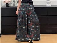Miyake 2025,Высококачественные Дизайнерские Элегантные Повседневные Брюки,Новые Модные Шорты С Принтом,Комплект Из 2 Предметов,Свободный Костюм Для Похудения
