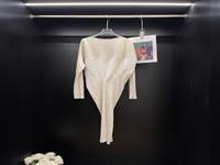 Miyake 2025 Плиссированный Асимметричный Дизайн,Стильные,Модные,Простые Стильные,Однотонные,С Воротником,Длиной До Пола,Для Весны,Спереди